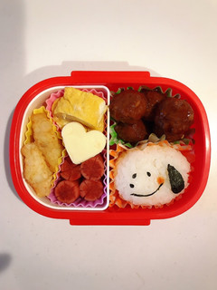 簡単!年少さんの幼稚園スヌーピー弁当♡-レシピのメイン写真