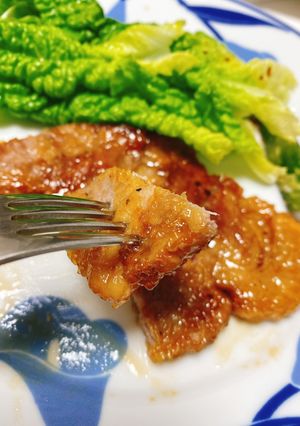 豚ロースの甘酢焼-レシピのメイン写真