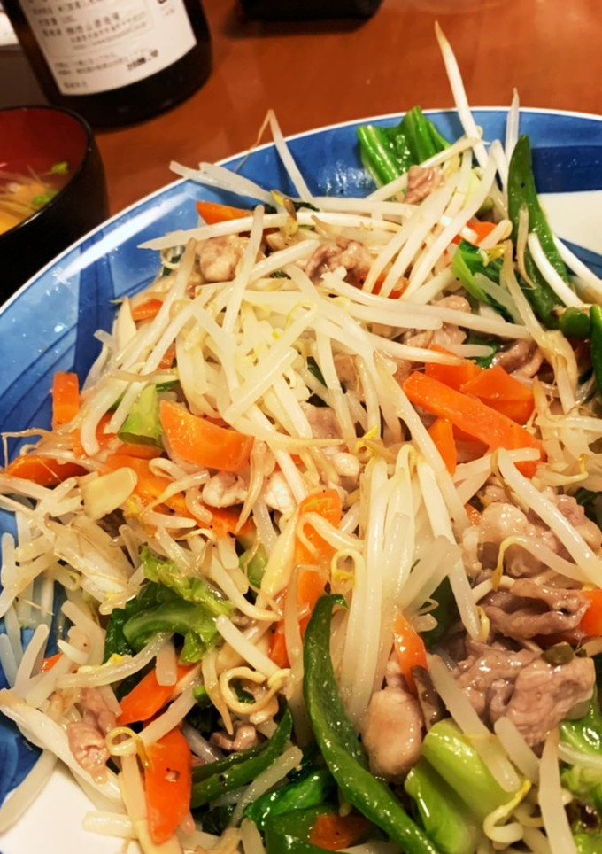 シャキシャキもやしの野菜炒め-レシピのメイン写真