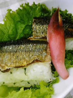 焼き秋刀魚寿司-レシピのメイン写真