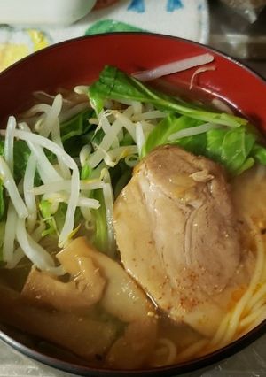 糖質オフ ヘルシーみそラーメン-レシピのメイン写真