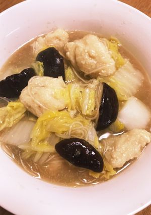 おからパウダー入り豆腐団子のスープ-レシピのメイン写真
