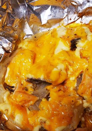 鮭のマヨチーズホイル焼き-レシピのメイン写真