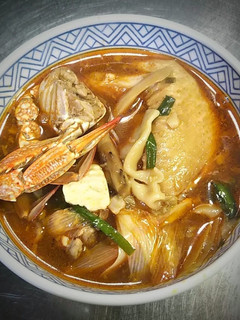 鶏手羽と渡り蟹の豆板醤スープ-レシピのメイン写真