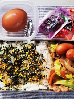 野菜炒め弁当(12.18)-レシピのメイン写真