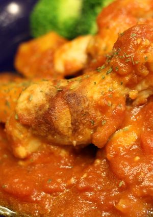 クリスマスに★チキンのトマト煮-レシピのメイン写真
