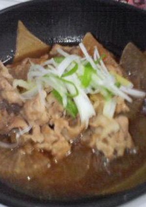 大根と豚肉のオイスター煮込み！-レシピのメイン写真