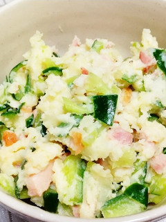 鴨香る♡ちょっとリッチなポテトサラダ-レシピのメイン写真