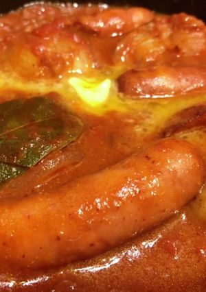 ウインナーのトマトマスタード煮-レシピのメイン写真
