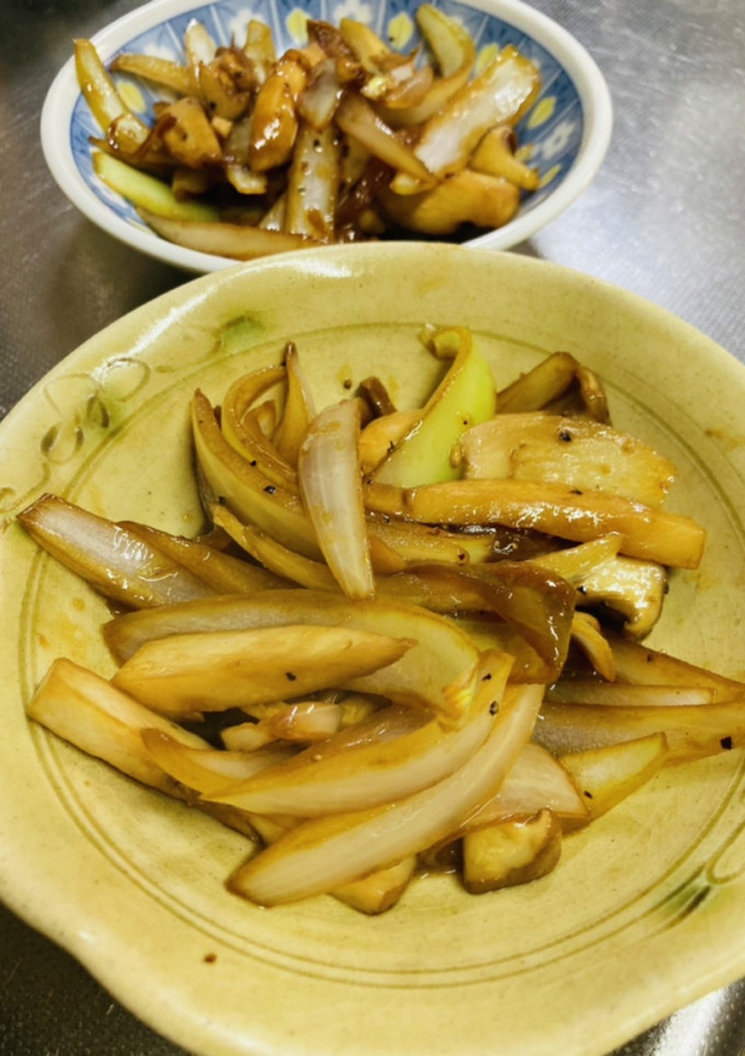 玉ねぎとエリンギのバター醤油炒め-レシピのメイン写真