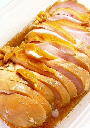 簡単!鶏チャーシュー(サラダチキン)-レシピのメイン写真