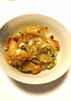 すき焼きのタレで美味しいチキンカツ丼-レシピのメイン写真