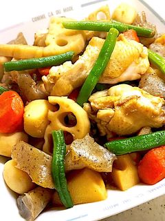 簡単!冷凍野菜で 筑前煮 作り置きにも-レシピのメイン写真