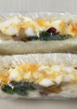 野菜入り卵サンド-レシピのメイン写真