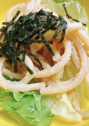 【病院】たらこパスタサラダ【給食】-レシピのメイン写真