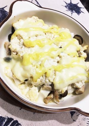 お豆腐で作るヘルシーグラタン風-レシピのメイン写真