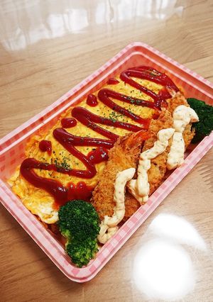 オムライス弁当 覚え書き-レシピのメイン写真