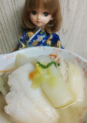 リカちゃん♡本はぎ金山寺白みそ鍋～♪-レシピのメイン写真