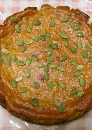 まるごとかぼちゃケーキ-レシピのメイン写真