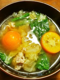 金柑のお味噌汁-レシピのメイン写真