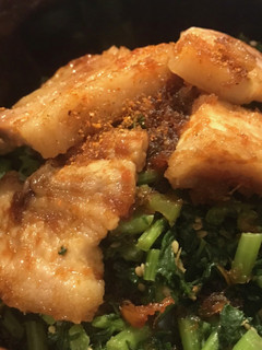 豚丼と大根の葉ふりかけ-レシピのメイン写真