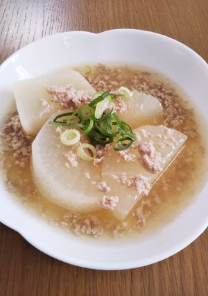 大根のそぼろ煮-レシピのメイン写真