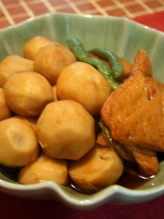 うまーっ☆な里芋と厚揚げの煮物-レシピのメイン写真