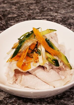 野菜&ビタミンCたっぷり豚しゃぶサラダ♪-レシピのメイン写真