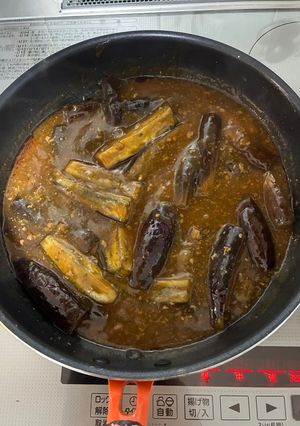 我家の簡単麻婆茄子-レシピのメイン写真