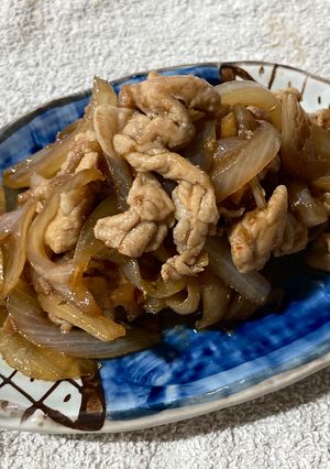 豚肉と玉ねぎの生姜炒め-レシピのメイン写真