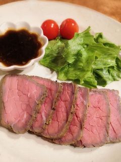 低温調理器でローストビーフ-レシピのメイン写真