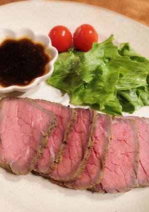 低温調理器でローストビーフ-レシピのメイン写真