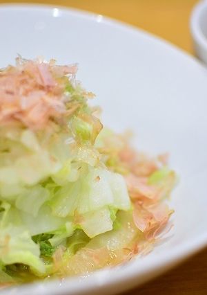 レンジで簡単おつまみ♬白菜のおかか和え★-レシピのメイン写真