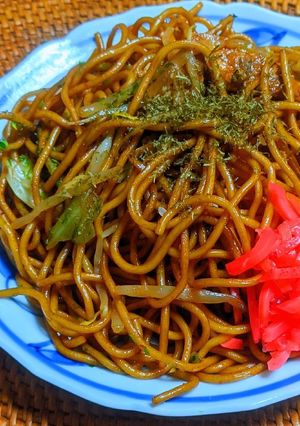 ソース焼きそば-レシピのメイン写真