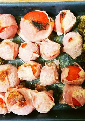 グリラーで生ハムミニトマトのグリル-レシピのメイン写真