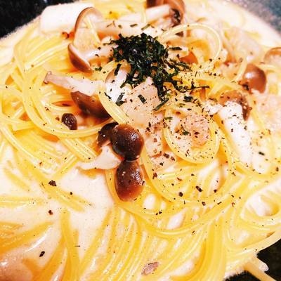 ズボラ♪市販パスタソースdeスープパスタ