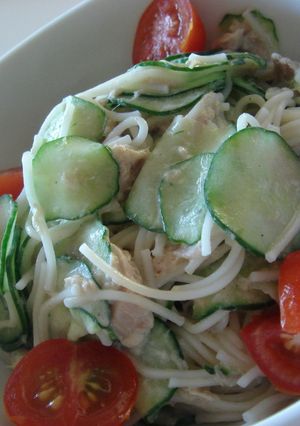 残った素麺で・・・☆簡単サラダ-レシピのメイン写真