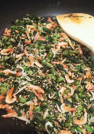 大根菜のカルシウムふりかけ-レシピのメイン写真