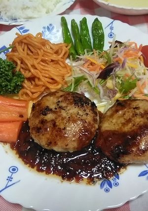 牛乳不使用でつくる基本のハンバーグ-レシピのメイン写真