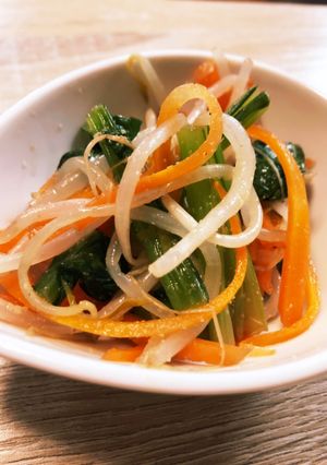 レンジで簡単！ナムル風おかず-レシピのメイン写真