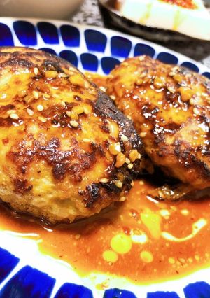 照り焼きソースハンバーグ♡-レシピのメイン写真