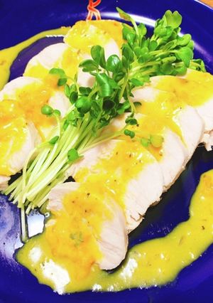 万能みかんソースでやわらか鶏むね肉-レシピのメイン写真