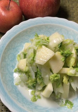 白菜とりんごのサラダ-レシピのメイン写真
