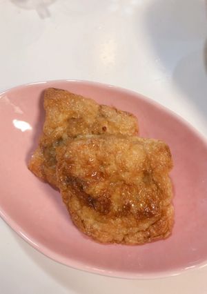 しそドレで♪油揚げのしそ肉づめ-レシピのメイン写真