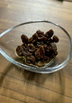 おやつの素、レーズン保存に日本酒漬-レシピのメイン写真