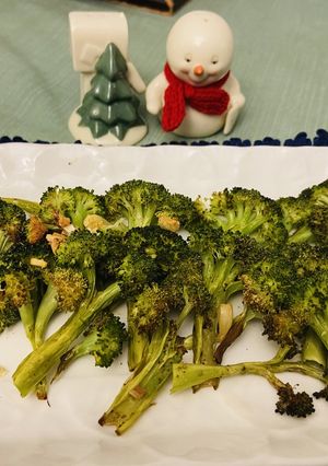 クリスマス副菜に　ローストブロッコリー-レシピのメイン写真