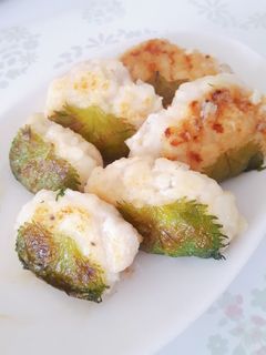 鶏ひき肉と大葉のジューシーハンバーグ-レシピのメイン写真