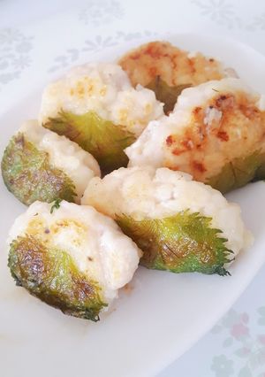 鶏ひき肉と大葉のジューシーハンバーグ-レシピのメイン写真