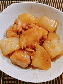 ☆★鶏肉と大根のオイスター煮☆★-レシピのメイン写真