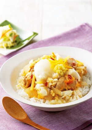 体ポカポカ生姜たっぷり親子丼-レシピのメイン写真